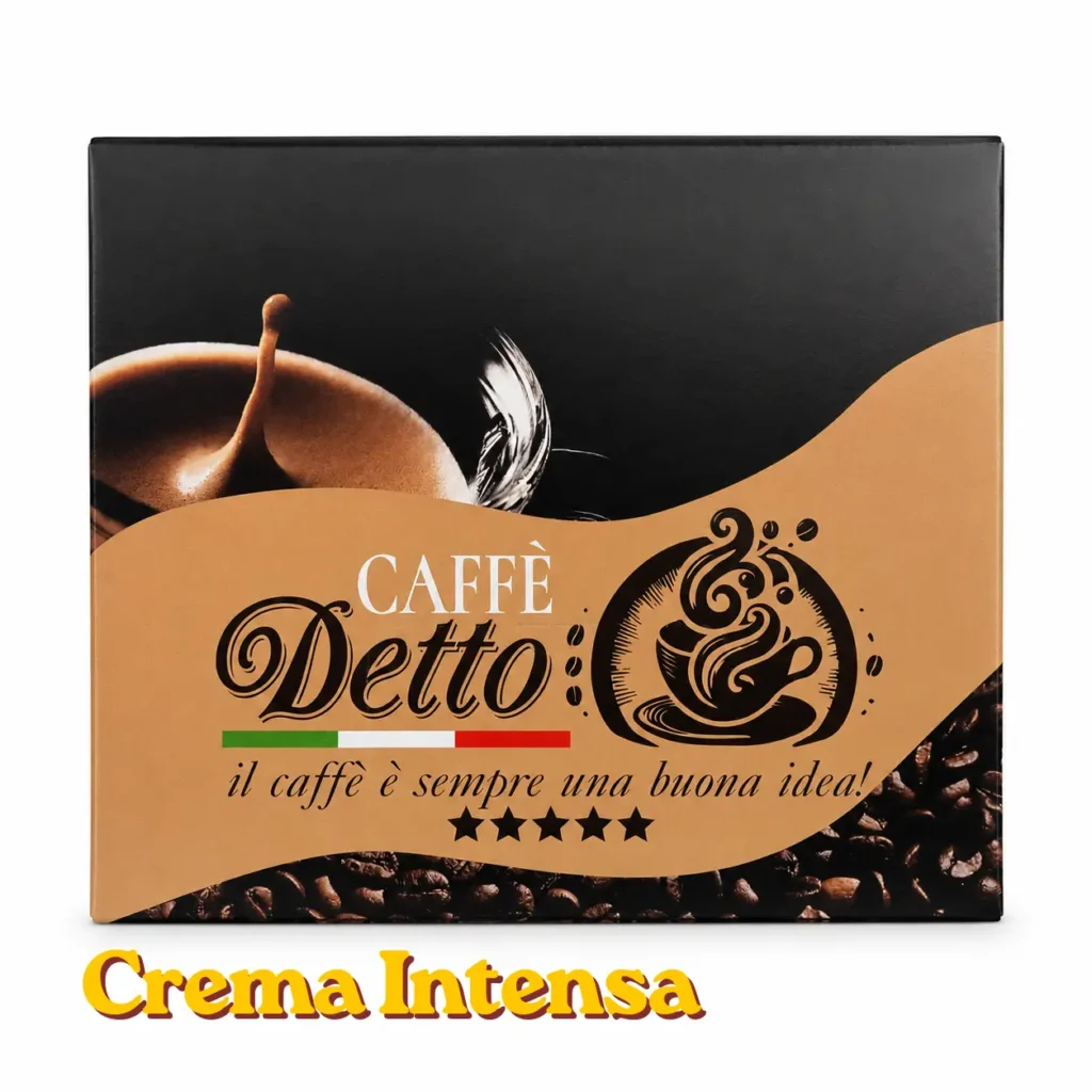 100 Capsule Caffè Detto System Crema Intensa