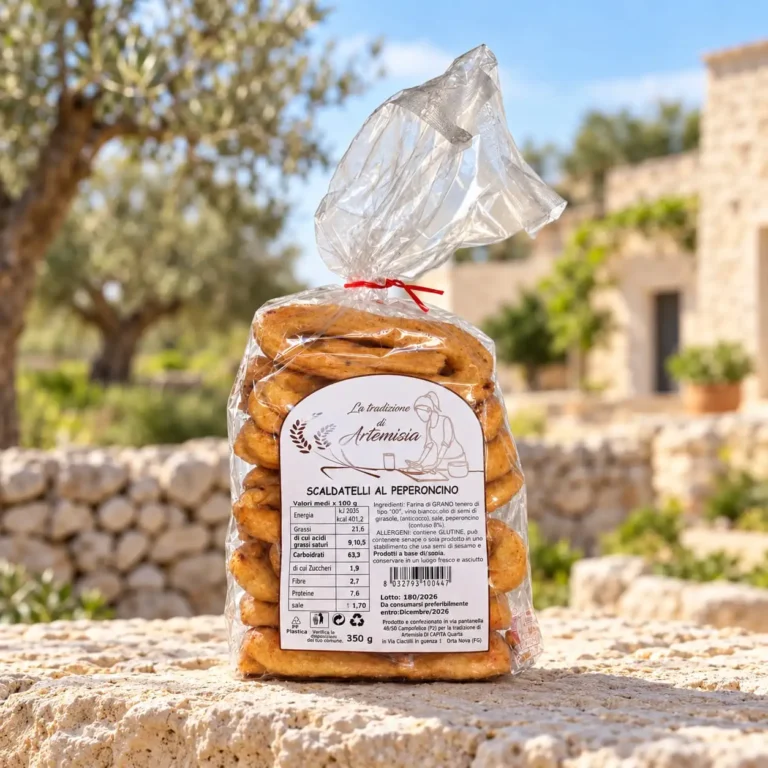 Scaldatelli al Peperoncino – Cartone da 14 confezioni x 350 g