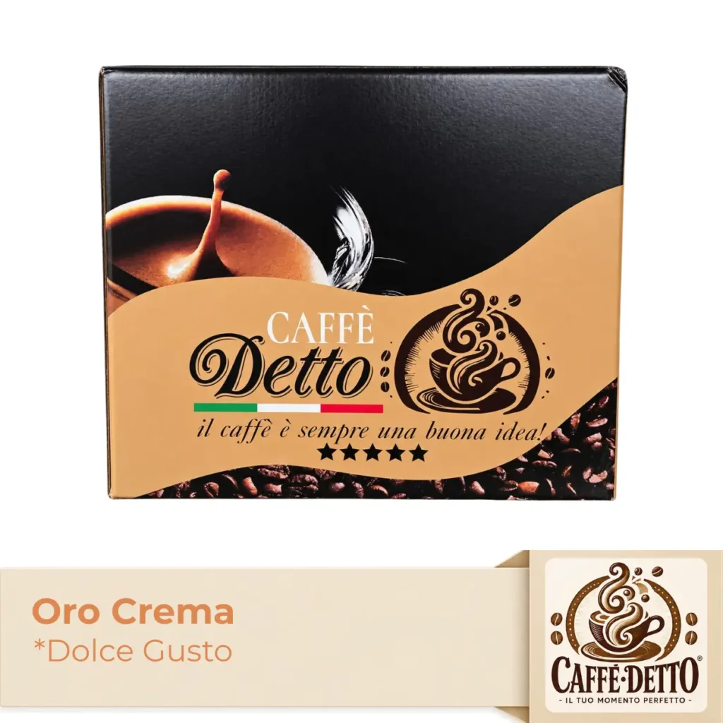50 Capsule Dolce Gusto Caffè Detto Oro crema