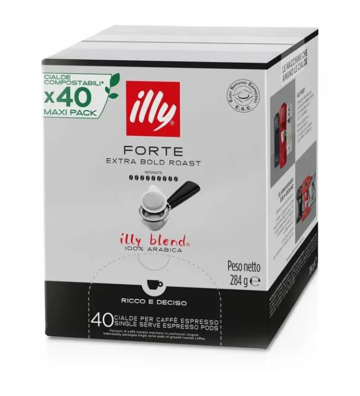 Illy Cialda Forte 40 Cialde Ese 44mm Illy Forte - immagine 1