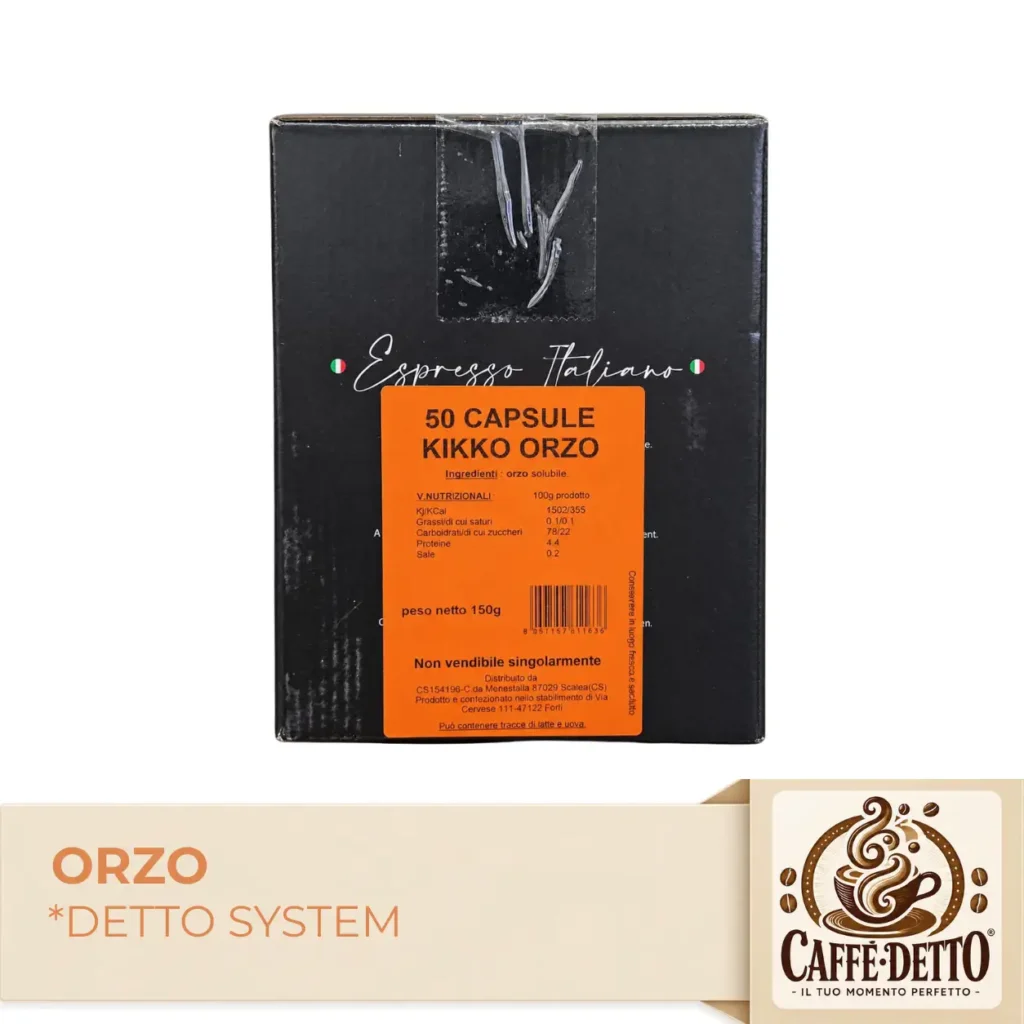 50 Capsule Caffè Detto System Orzo