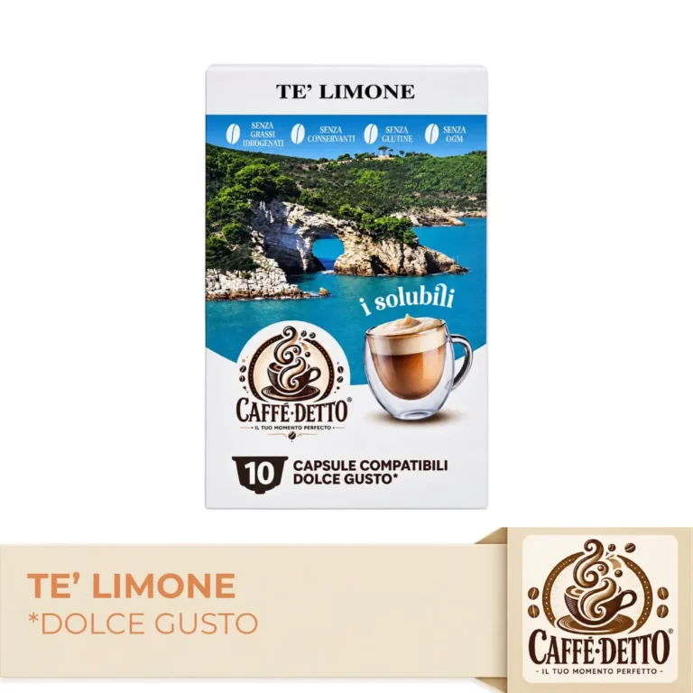10 Capsule Dolce Gusto Caffè Detto Tè Limone